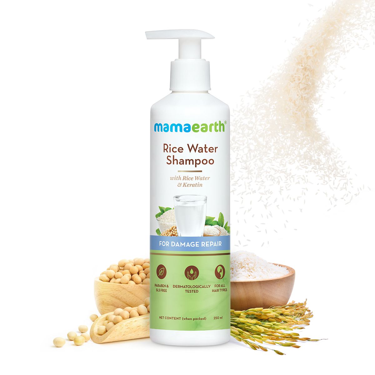 Mamaearth Rice Water Shampoo for Hair Online in India