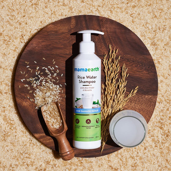 Rice Water Shampoo For Damage Repair - 250ml