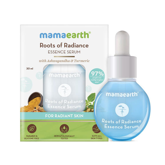 Mamaearth Roots of Radiance Essence Serum