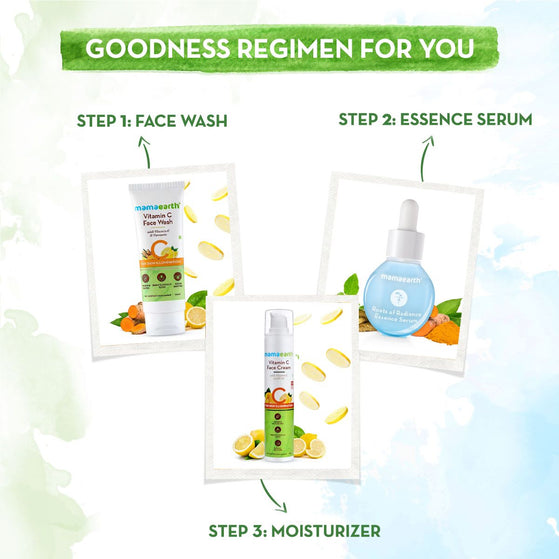 Good skin care regimen with Roots of Radiance Essence Serum