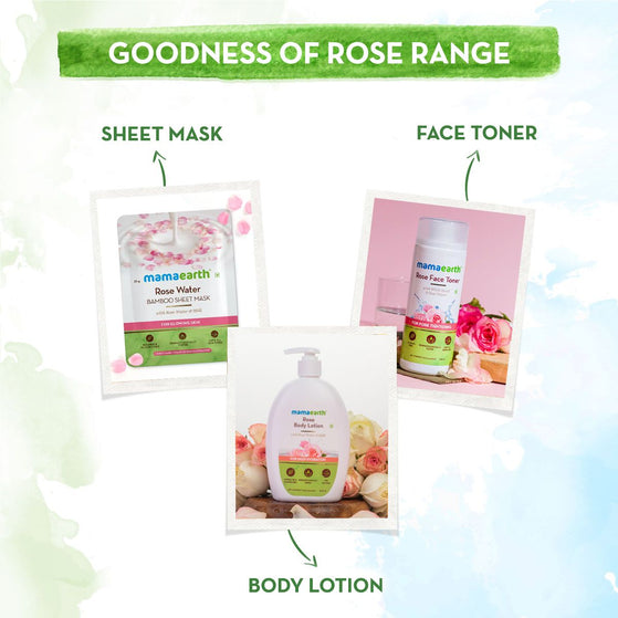 mama earth rose range