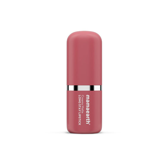Creamy Matte Long Stay Lipstick with Murumuru Butter and Vitamin E - 4.2g | Rose Nude