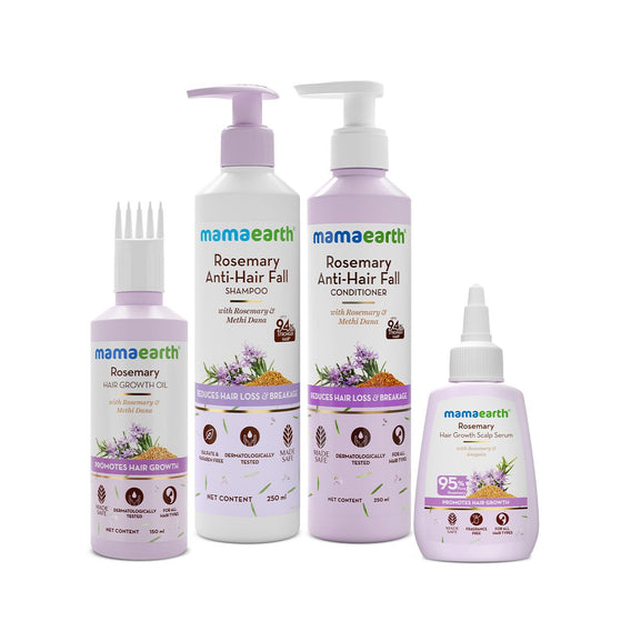 Rosemary Anti-Hair Fall Power Kit with Rosemary & Methi Dana