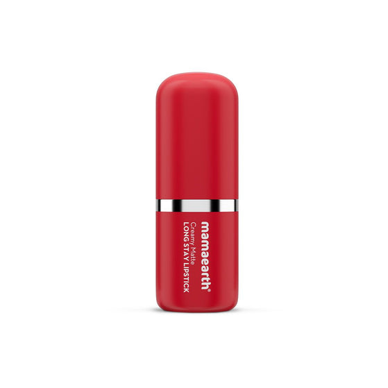 Creamy Matte Long Stay Lipstick with Murumuru Butter and Vitamin E - 4.2g | Ruby Crush