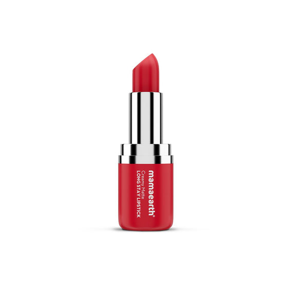 Creamy Matte Long Stay Lipstick with Murumuru Butter and Vitamin E - 4.2g | Ruby Crush
