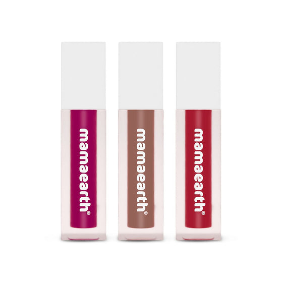 Feather Light Liquid Matte Mini Lipsticks- Set of 3