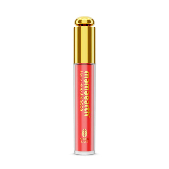 Liquid Matte Sindoor with Almond Extract & Vitamin E - 2.8 ml | 01 - Red