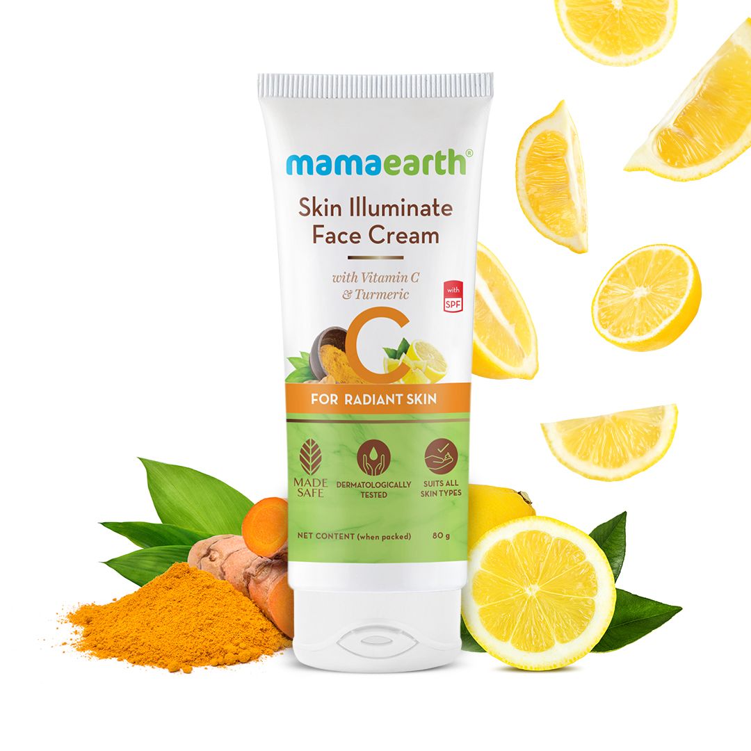 Skin Illuminating Cream for Face with Vitamin C & Turmeric -80g