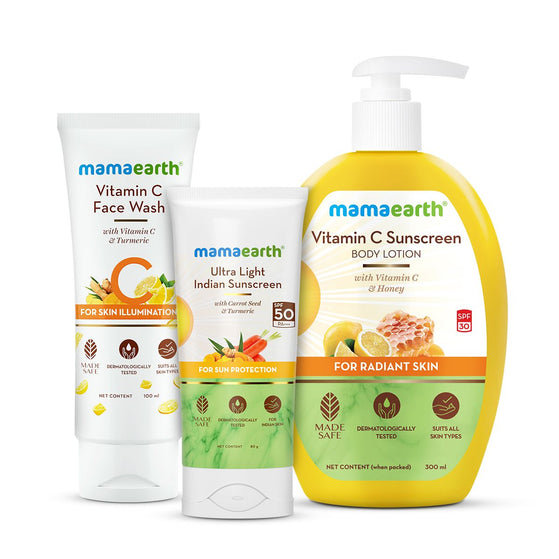 Summer Glow Kit - 100ml + 80gm + 300ml
