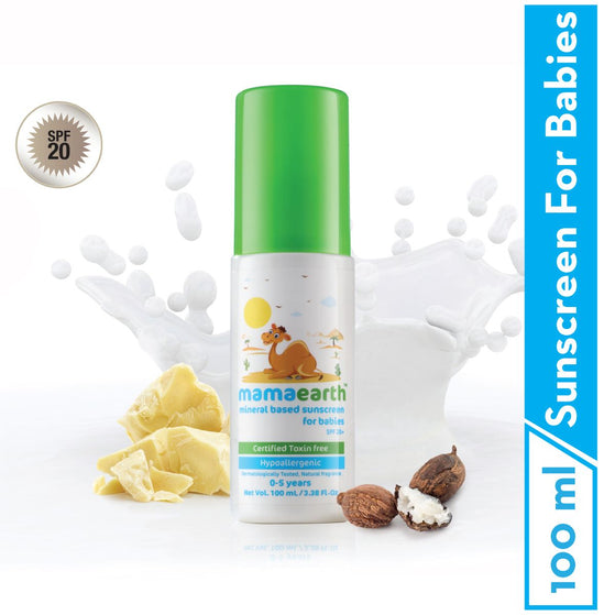 Mamaearth Mineral Based Sunscreen For Baby 100ml