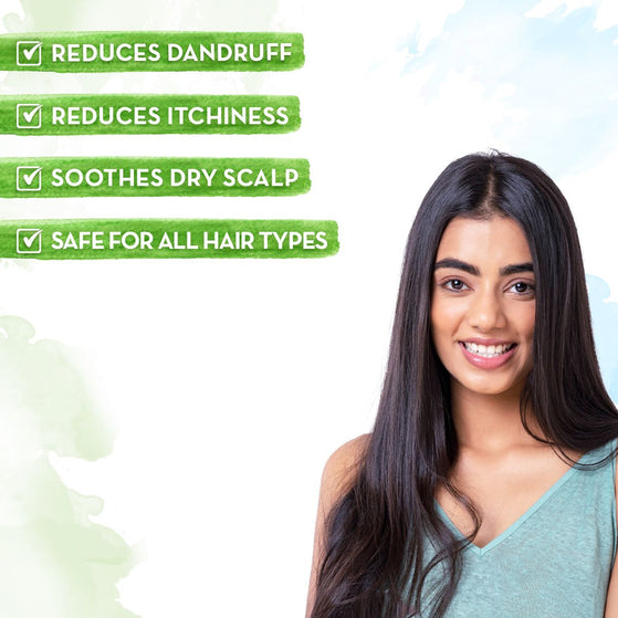 mamaearth tea tree shampoo reduces dandruff