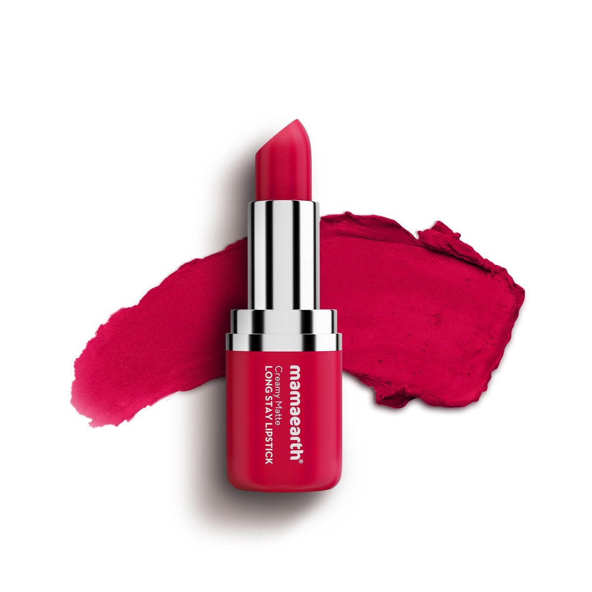 Creamy Matte Long Stay Lipstick with Murumuru Butter and Vitamin E  - 4.2g | Tulip Magenta