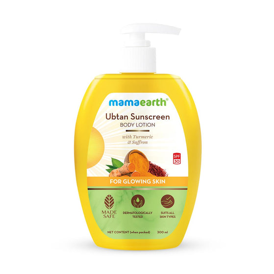 Sunscreen Body Lotion SPF 30 - 300 ml | Ubtan