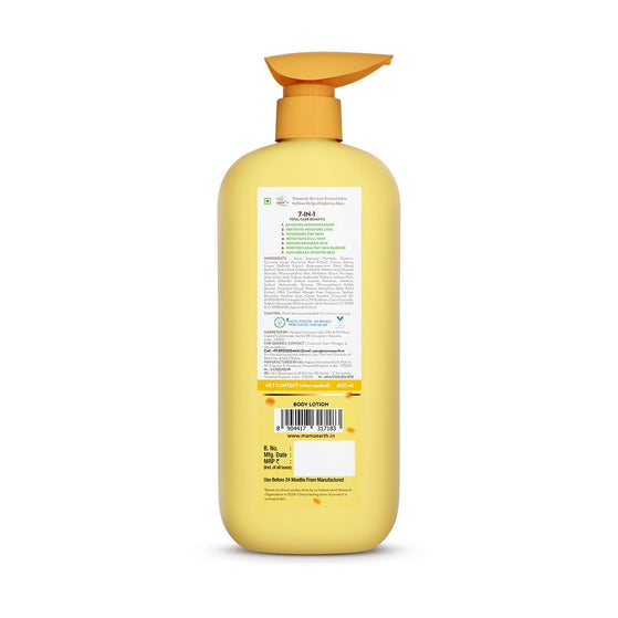 Mamaearth Ubtan Moisturizing Body Lotion with Turmeric & Saffron for Glowing Skin - 400 ml