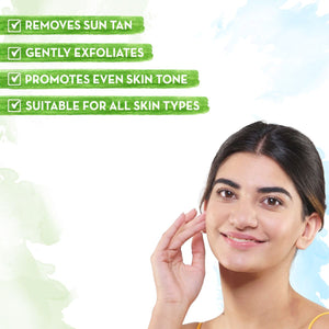 mamaearth tan removal scrub benefits