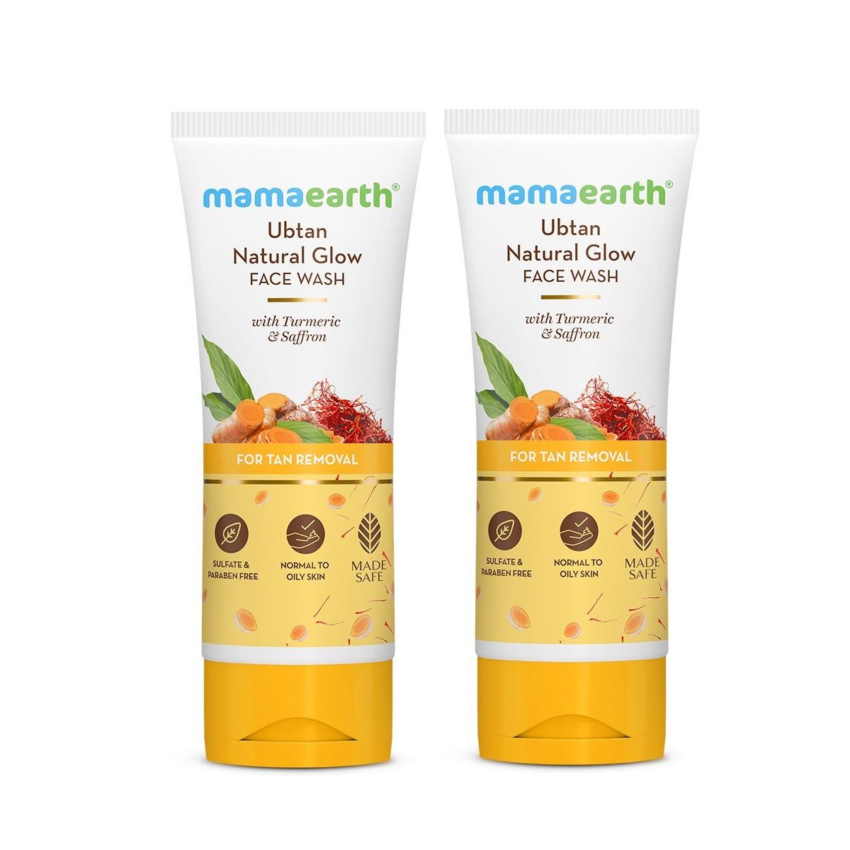 Ubtan Facewash for tan removal pack of 2