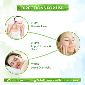 How To Use Ubtan Night Face Mask