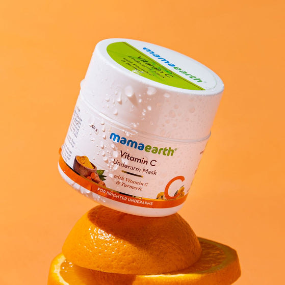 Vitamin C Underarm Mask with Vitamin C & Turmeric for Brighter Underarms - 50 g