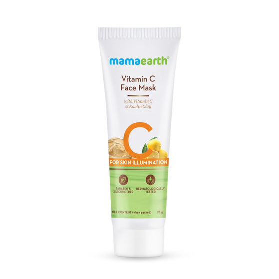 Vitamin C Face Mask With Vitamin C & Kaolin Clay for Skin Illumination - 25g