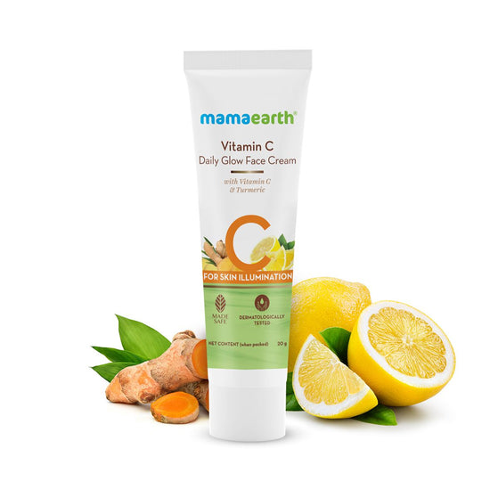 Vitamin C Daily Glow Face Cream With Vitamin C & Turmeric for Skin Illumination - 20 g
