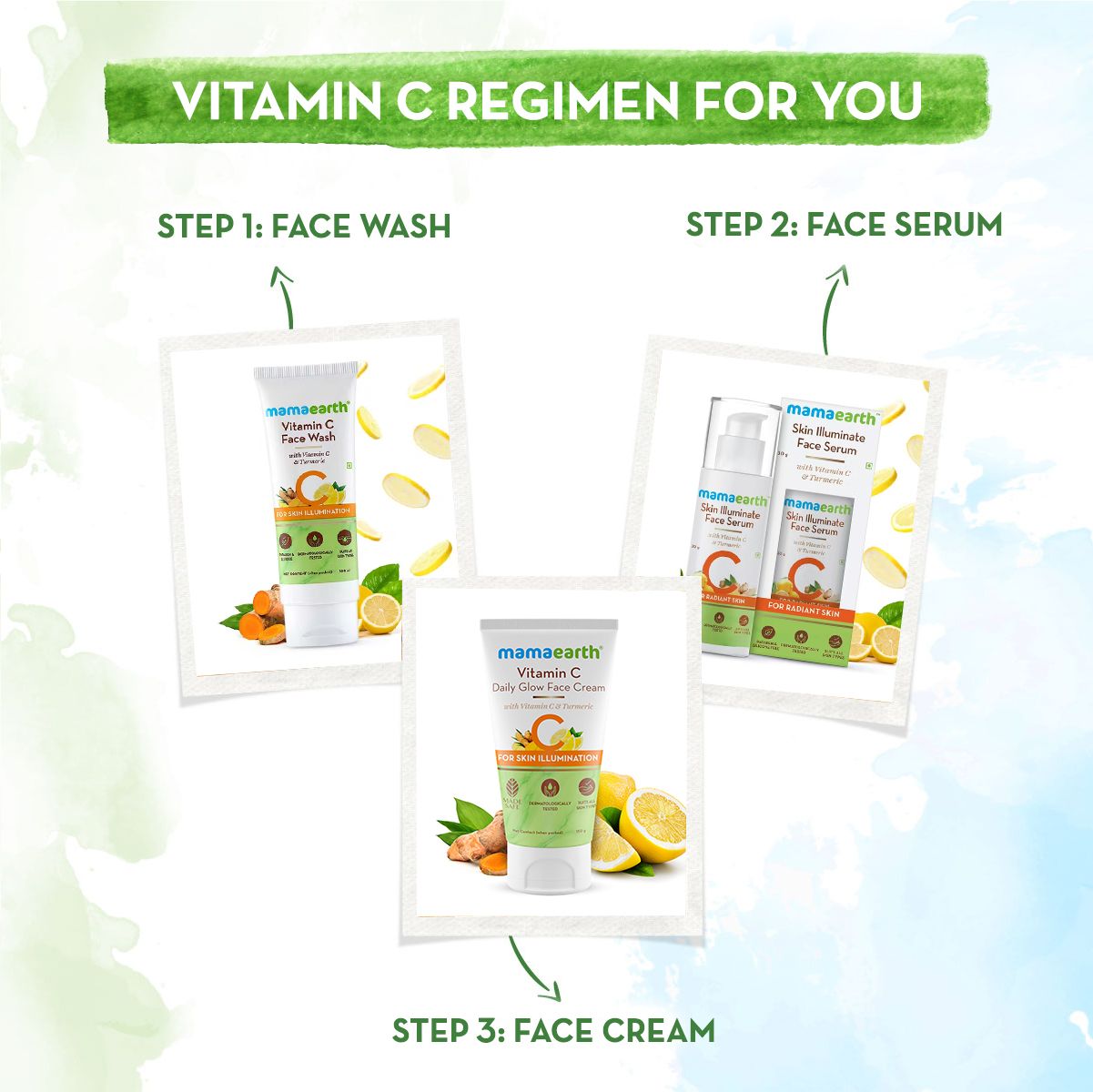 Vitamin C Daily Glow Face Cream With Vitamin C & Turmeric for Skin Illumination - 150 g