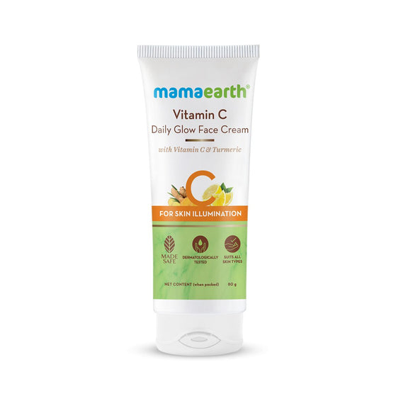 Vitamin C Daily Glow Face Cream With Vitamin C & Turmeric for Skin Illumination - 80 g
