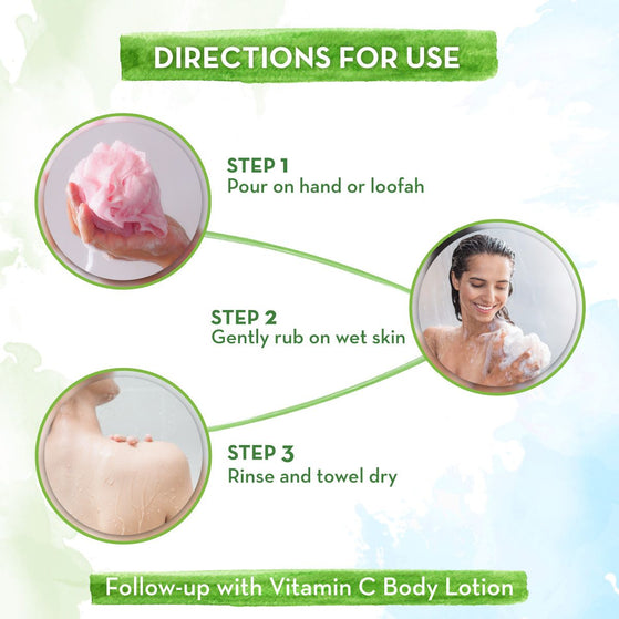 How To Use Mamaearth Vitamin C Body Wash