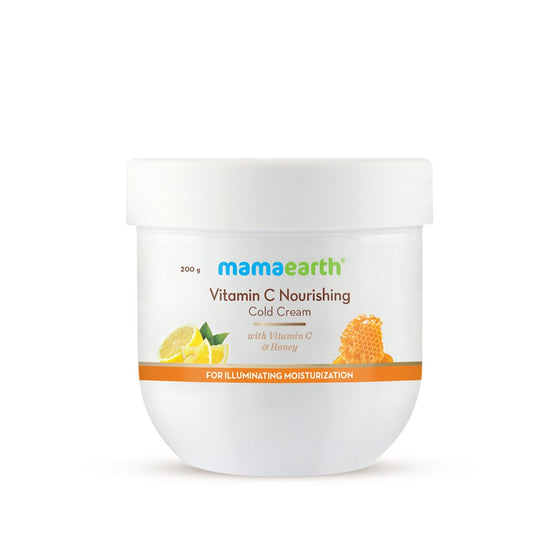 Vitamin C Nourishing Cold Cream with Vitamin C & Honey for Illuminating Moisturization - 200 g