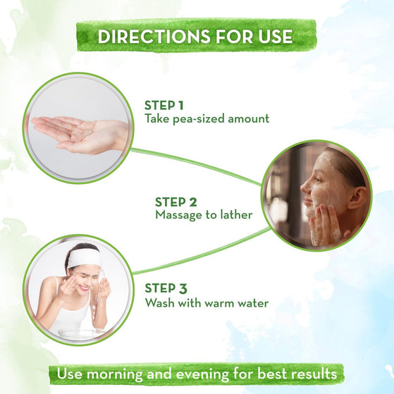 Vitamin C face wash with Turmeric for Skin Illumination - 20ml copy
