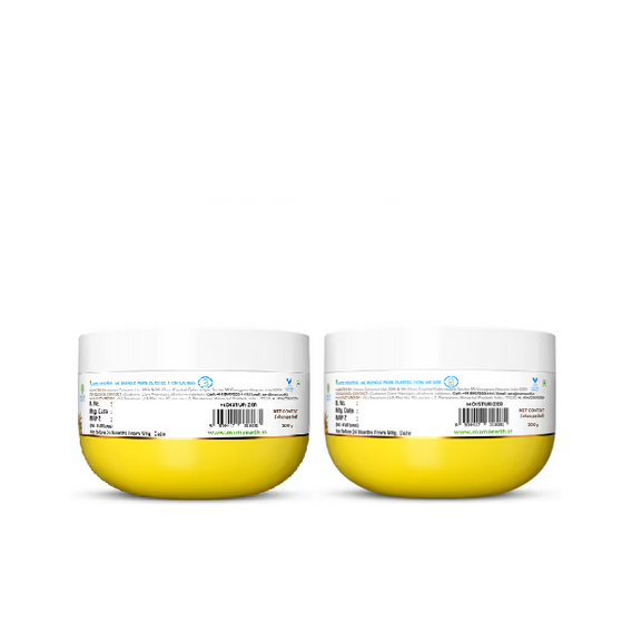 Vitamin C Daily Glow Light Moisturizer with Turmeric & Vitamin C for Skin Brightening - 200 g ( Pack of 2)