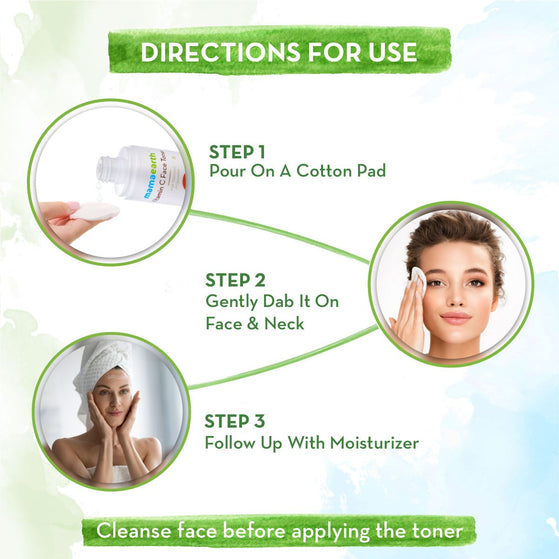 how to use vitamin c face toner