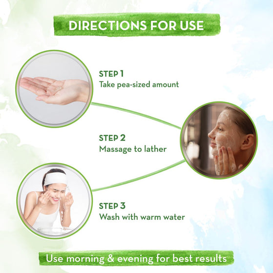 how to use vitamin c face wash